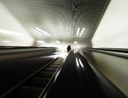 Moscow metro - illusion