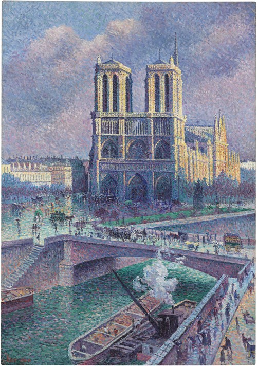 Notre-Dame de Paris od Maximilien Luce