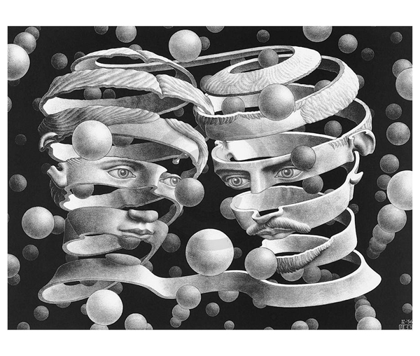 Obraz: M.c. Escher - Band ohne Ende - (ESE-22)