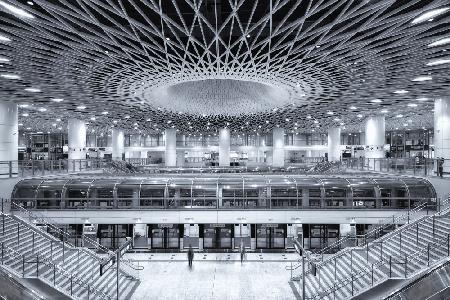 Subway Station in Shenzhen