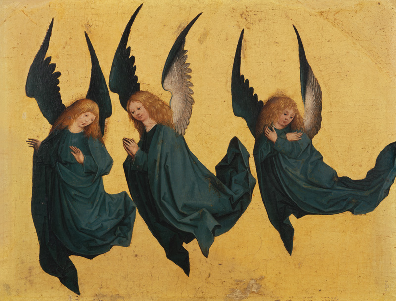 Unresolved angel od Meister des Hausbuches