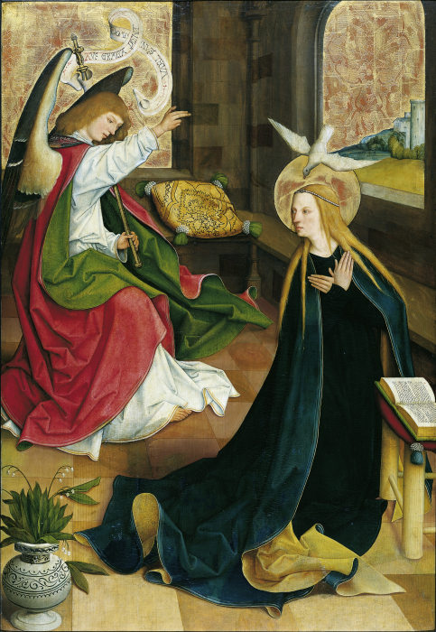 The Annunciation od Meister des Pfullendorfer Altars