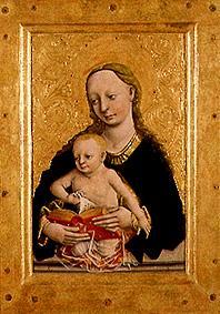 Madonna with the child. od Meister von Bartfa (Ungarn)