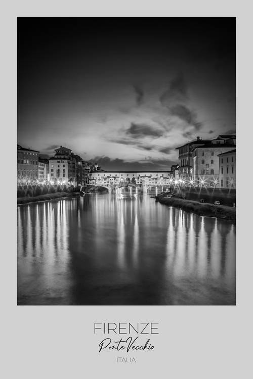 V centru pozornosti: FLORENCIE Ponte Vecchio  od Melanie Viola