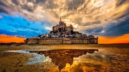 Mont Saint Michel, Normandy