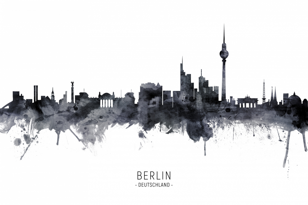Berlin Germany Skyline od Michael Tompsett
