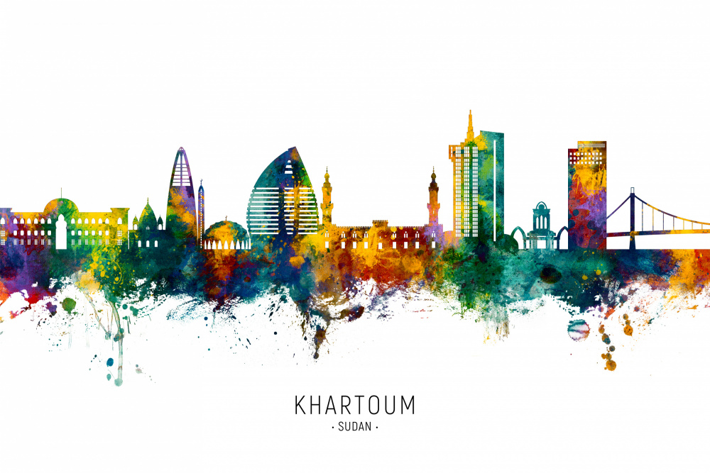 Khartoum Sudan Skyline od Michael Tompsett