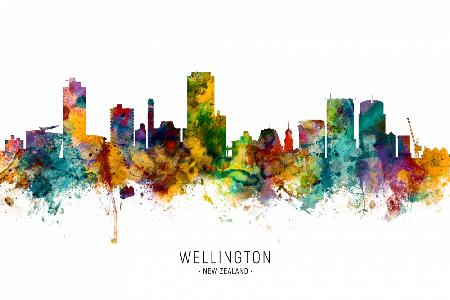 Wellington New Zealand Skyline