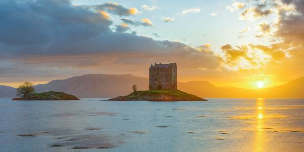 Castle Stalker in Schottland od Michael Valjak