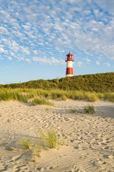 Abends beim Leuchtturm List-Ost auf Sylt