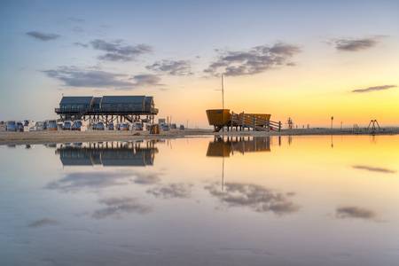 Am Strand von Sankt Peter-Ording