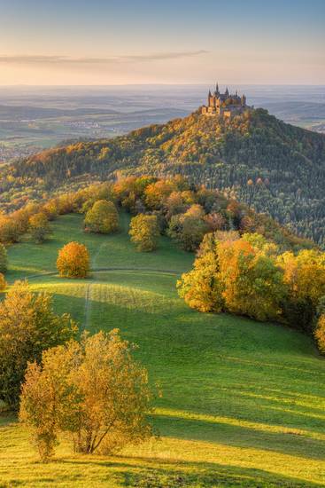 Burg Hohenzollern im Herbst