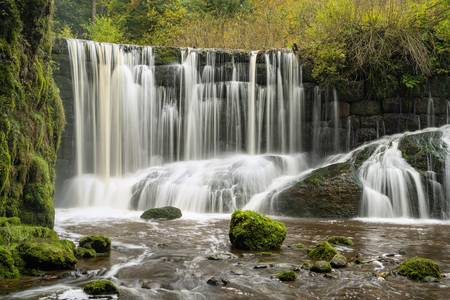 Geratser Wasserfall im Allgäu