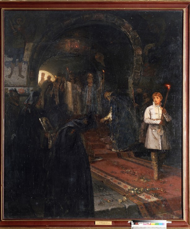 The Supplicants at the Court of the Tsar od Michail Wassiljew. Nesterow