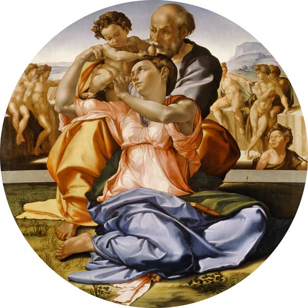 Holy Family od Michelangelo (Buonarroti)