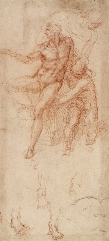 Figure Studies od Michelangelo (Buonarroti)