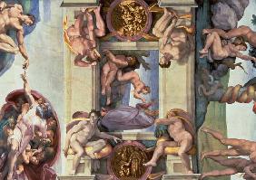 Sistine Chapel Ceiling (1508-12): The Creation of Eve