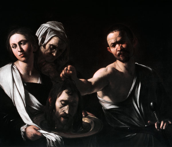 Salome Receives the Head of Saint John the Baptist od Michelangelo Caravaggio