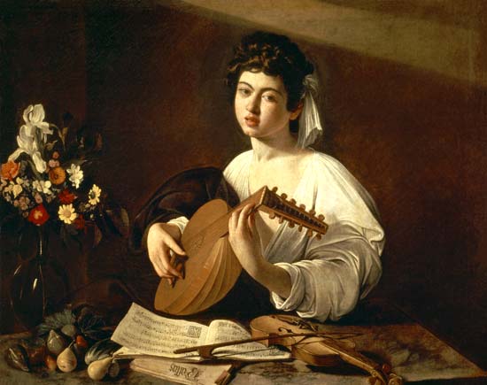 The Lute Player od Michelangelo Caravaggio