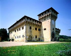 Villa Medicea di Cafaggiolo, begun 1451 (photo)