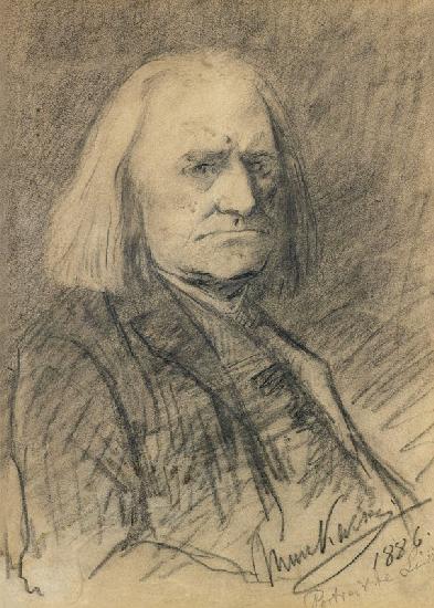 Portrait of Franz Liszt (1811-1886)