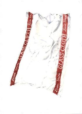 Glass Cloth, 2004 (w/c on paper) 