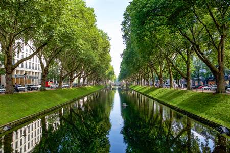 Königsallee in Düsseldorf