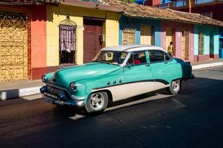 Oldtimer in Trinidad, Cuba