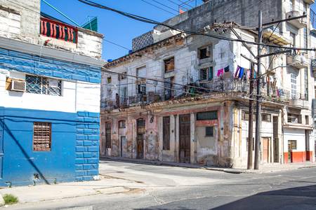 Street in Havana, Cuba. Havanna, Kuba