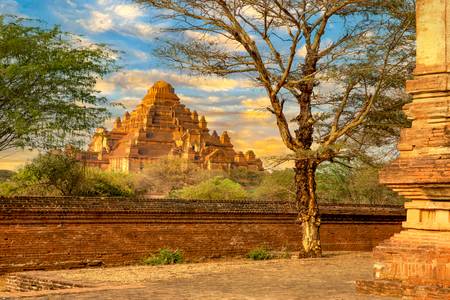 Tempel in Begann, eine historische Königsstadt in Myanmar (Burma)