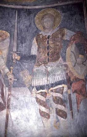 Fresco of St. Procopius in the church