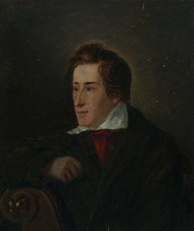 Portrait of the poet Heinrich Heine (1797-1856)