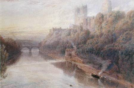 Durham Castle od Myles Birket Foster