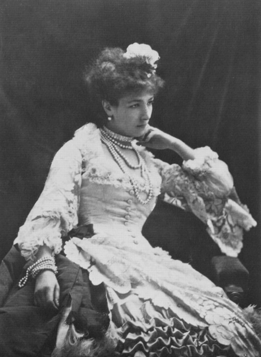 Portrait of Sarah Bernhardt (1844-1923) od Nadar
