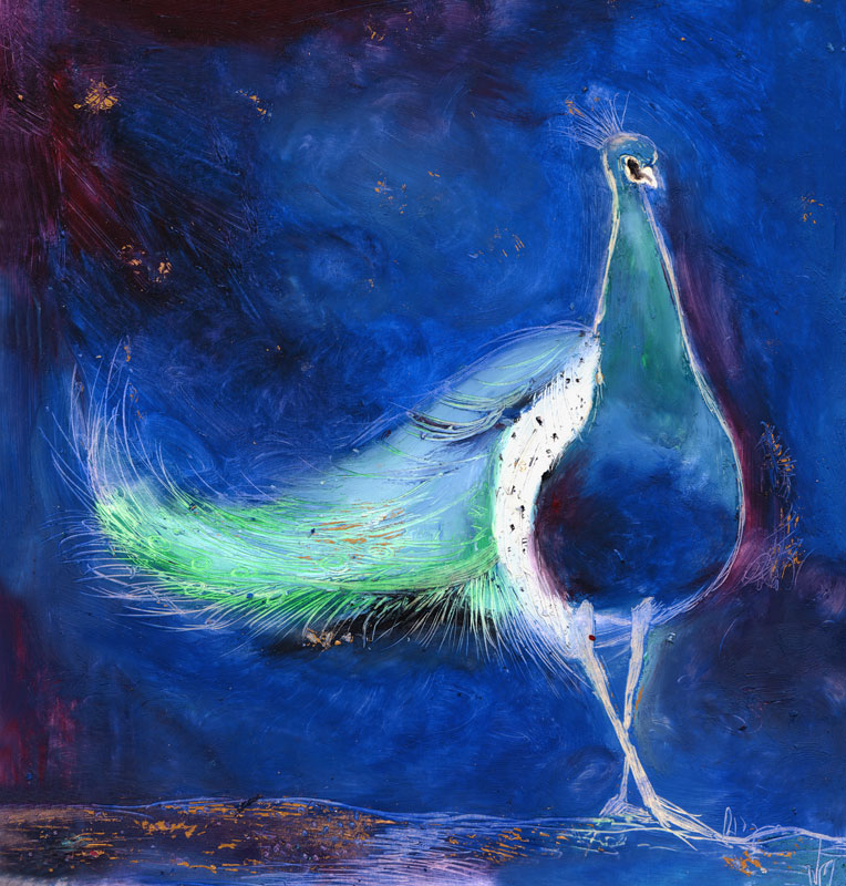 Peacock Blue od Nancy Moniz Charalambous