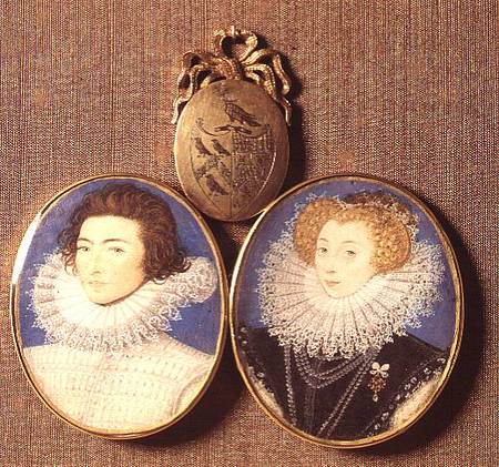 John Croker and his wife Frances od Nicholas Hilliard