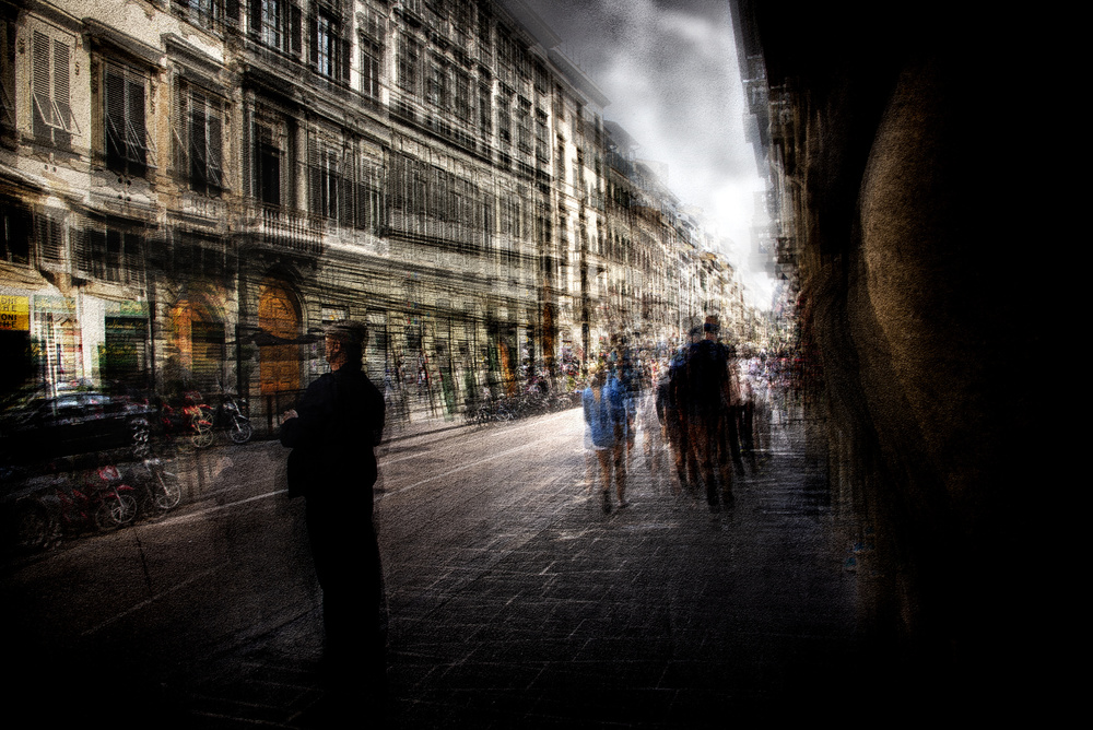 On the streets of Florence od Nicodemo Quaglia