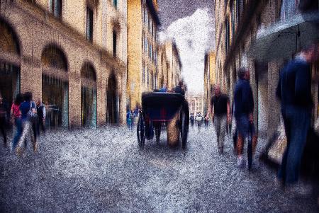 In the alleys of Florence