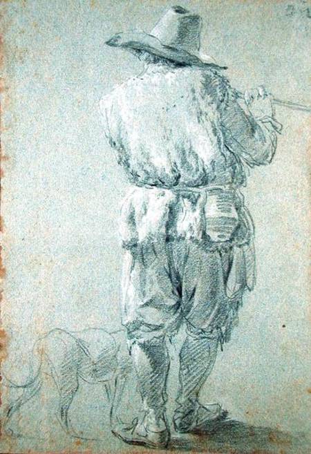Flute-playing Shepherd od Nicolaes Berchem