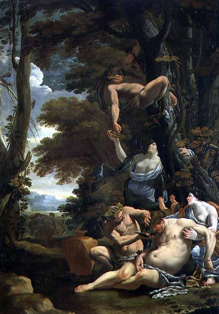 Drunken Silenus od Nicolas Chaperon