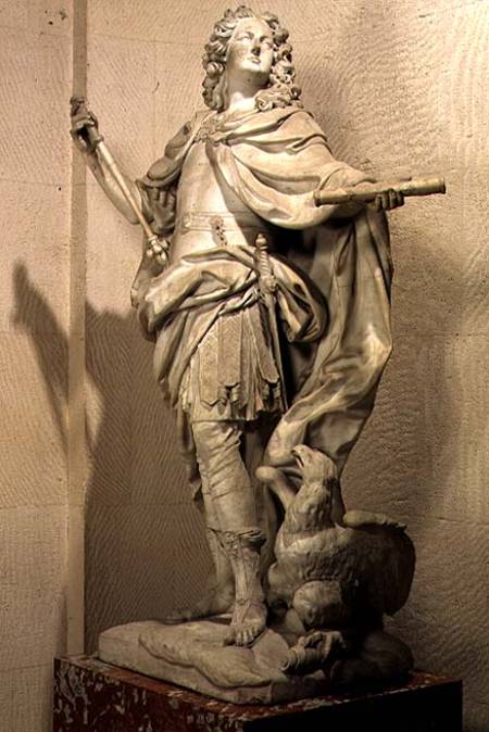 Louis XV of France (1710-74) as Jupiter od Nicolas Coustou