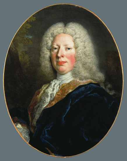 Frederick Augustus, Count Rutowski od Nicolas de Largillière
