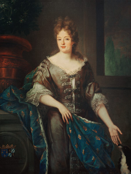 Liselotte von der Pfalz od Nicolas de Largilliere