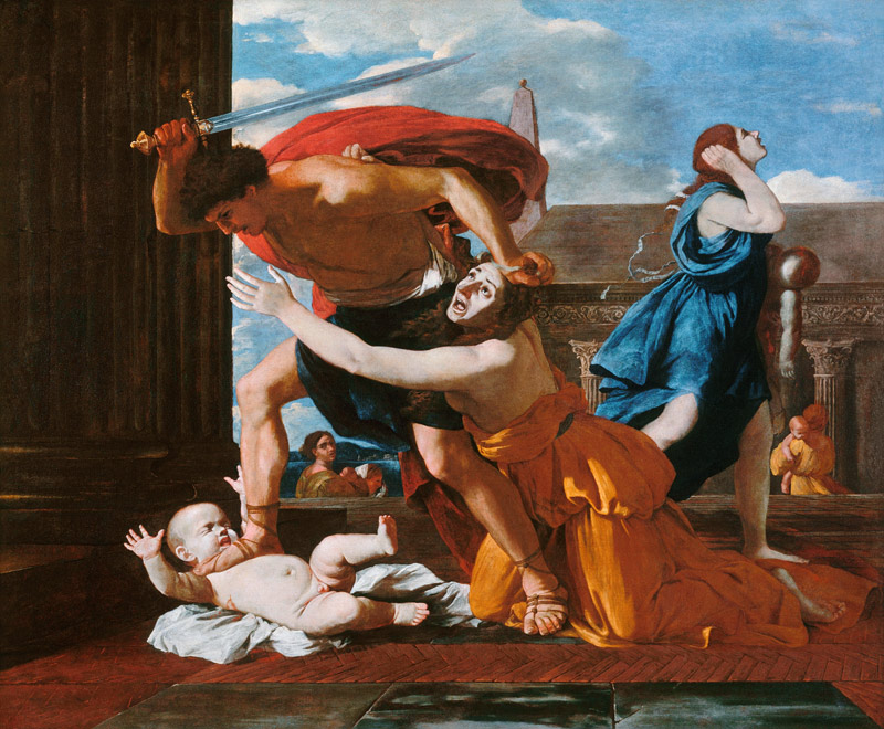 The Massacre of the Innocents od Nicolas Poussin