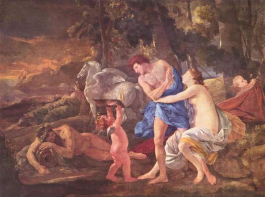 Cephalus and Aurora od Nicolas Poussin