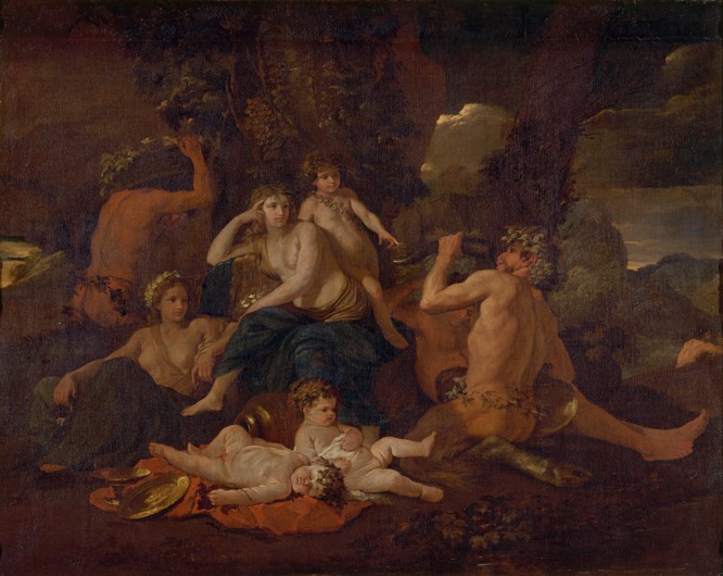 The Infancy of Bacchus od Nicolas Poussin