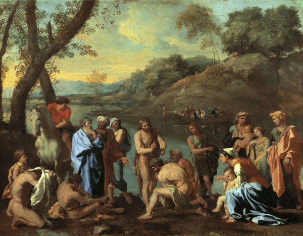 John the Baptist / Poussin / c.1630/35 od Nicolas Poussin