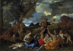 Nic. Poussin / Bacchanale a la joueuse