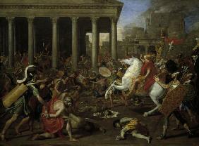 Poussin / Destruction of the Temple