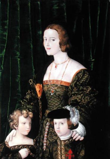 Joanna the Mad of Castille (1479-1555) and his sister od Nicolaus Alexander Mair von Landshut